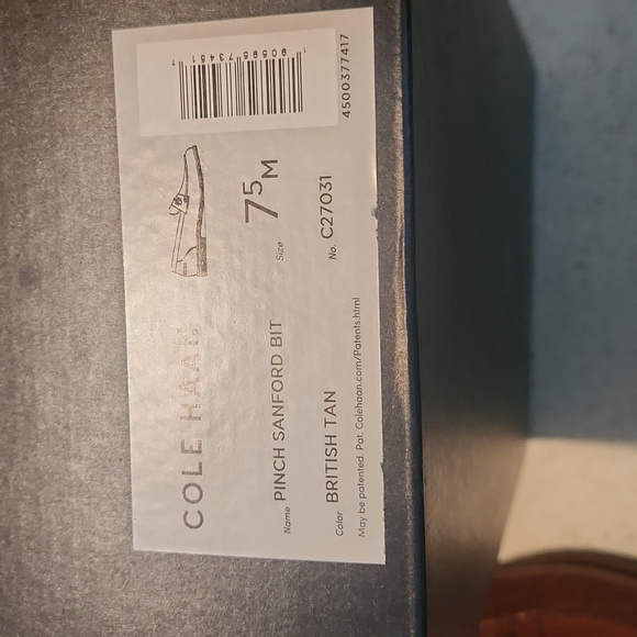 Cole Haan Size 7 1/2 British Tan - Picture 3 of 4